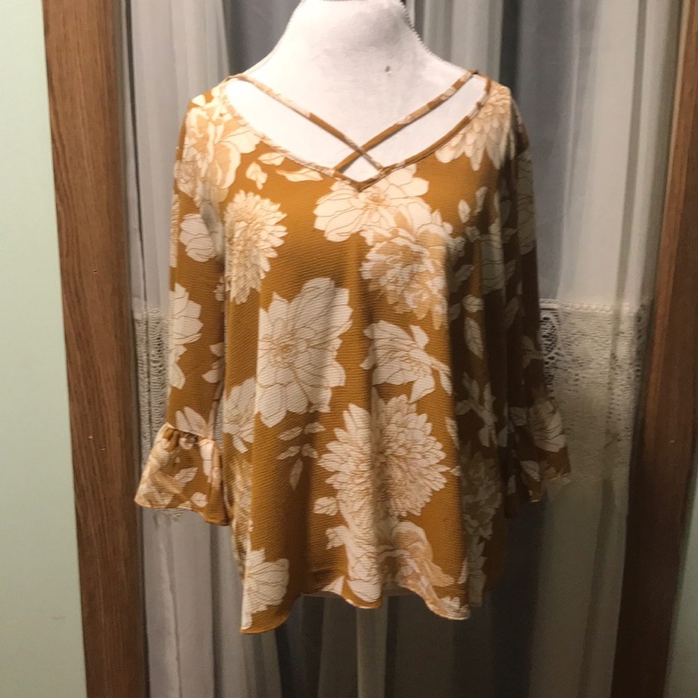 Gold w/ Ivory Top